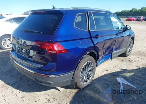2024 Volkswagen Tiguan 2.0T Wolfsburg Edition from USA, damaged, VIN 3VV6B7AX5RM225695